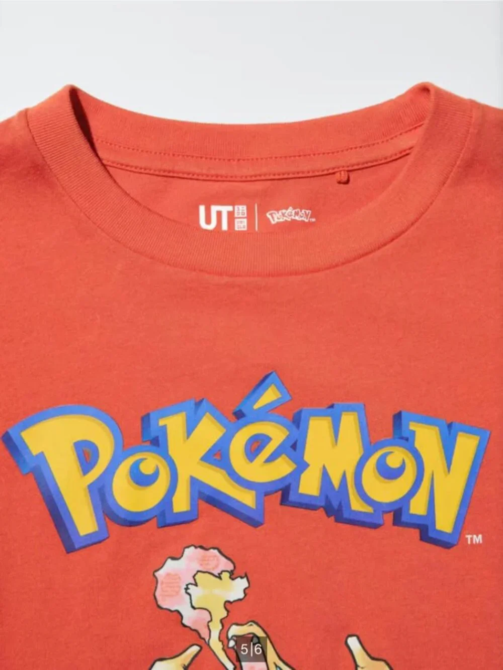New W/ Tag Pokémon 30th Anniversary 2026 UNIQLO Kids UT T-Shirt Limited Cute Red